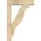 Ekena Millwork Funston Block Rough Sawn Bracket w/ Offset Brace, Douglas Fir, 6"W x 24"D x 36"H BKT0604X24X36FST05RDF - alternate 4